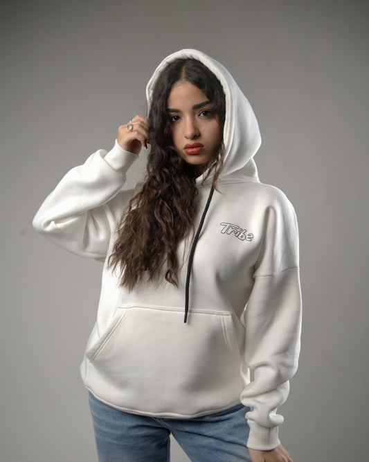 White "NARCOTIC" Hoodie
