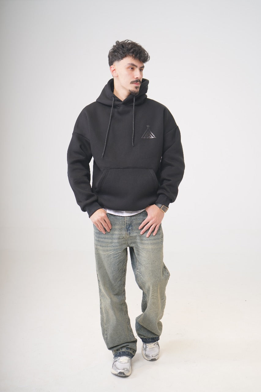 Black Signature Hoodie