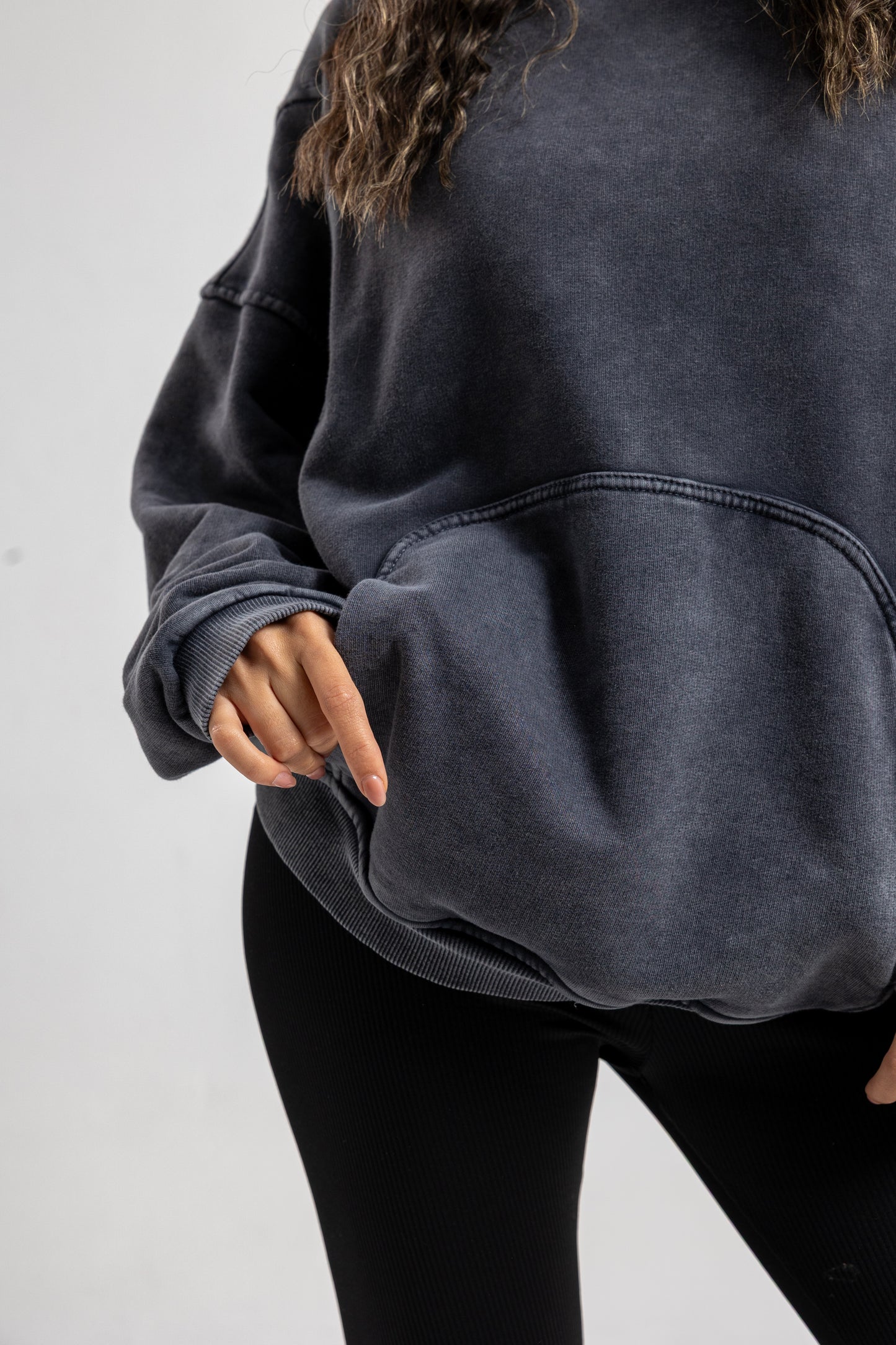 Gray Stoned Sweatshirt