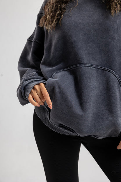 Gray Stoned Sweatshirt