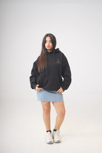 Black Signature Hoodie