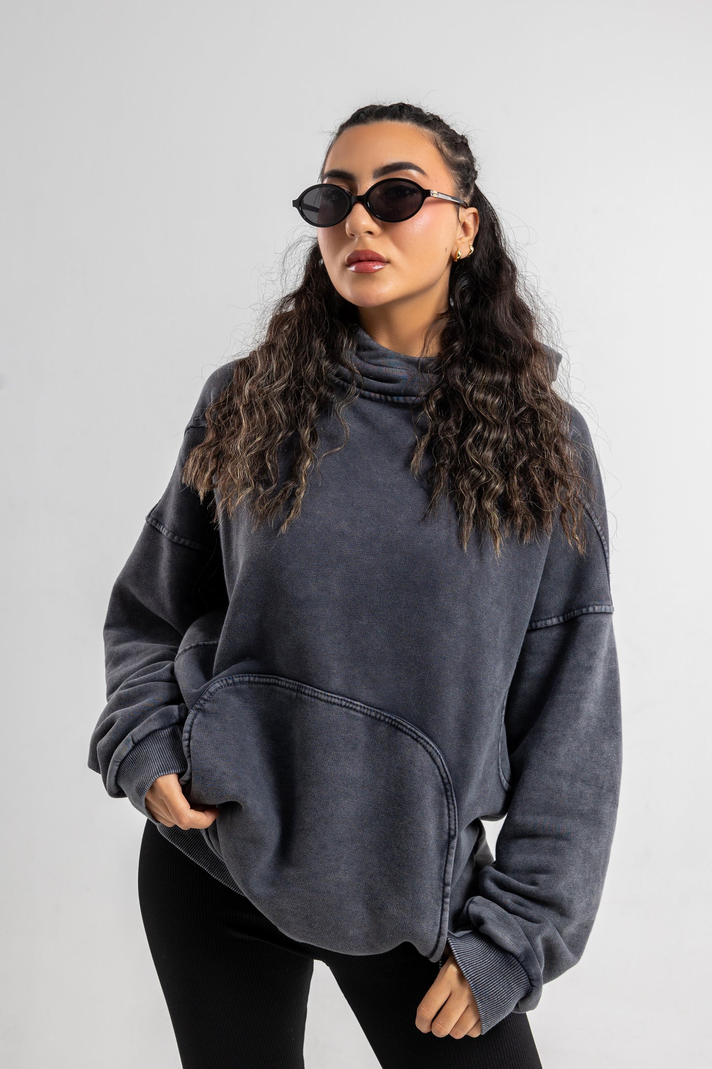 Gray Stoned Sweatshirt