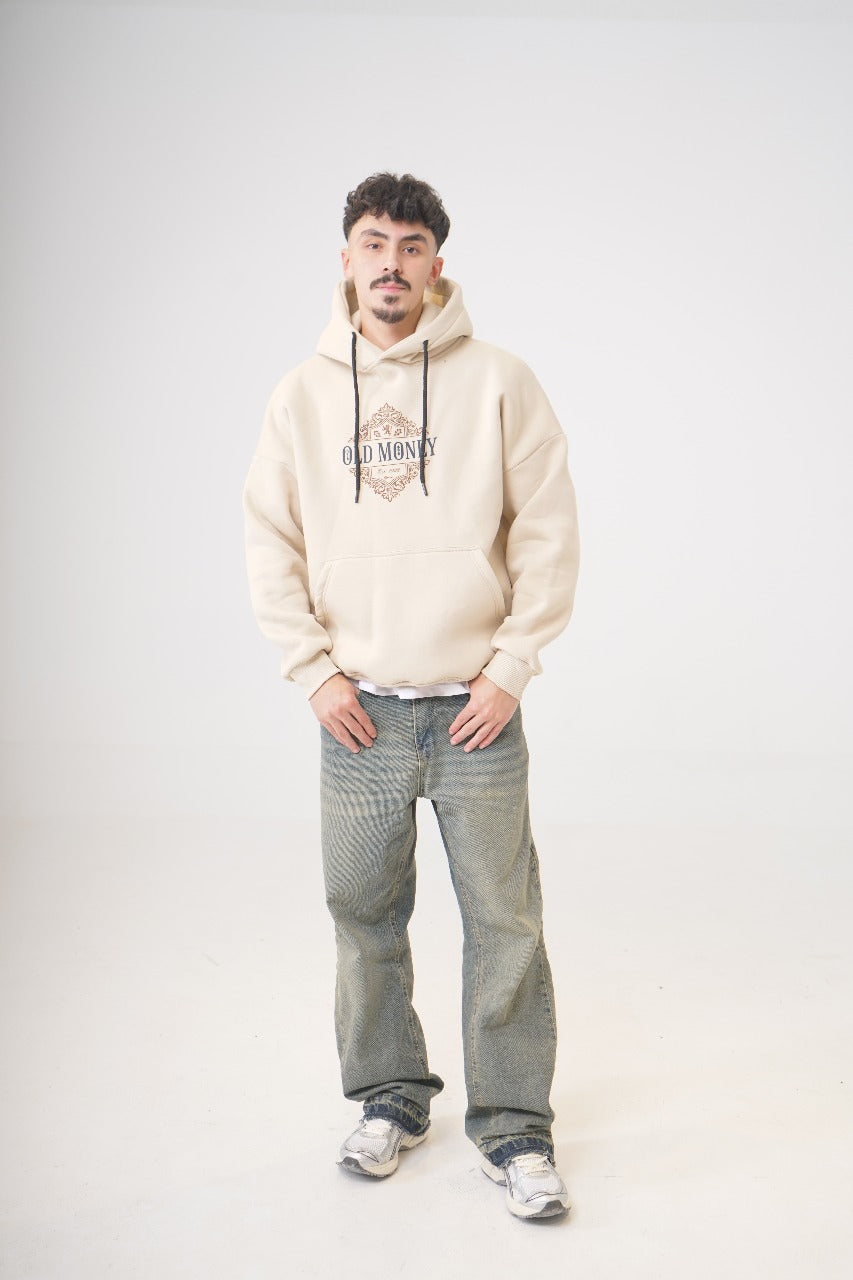 Creamy OLD MONEY Hoodie