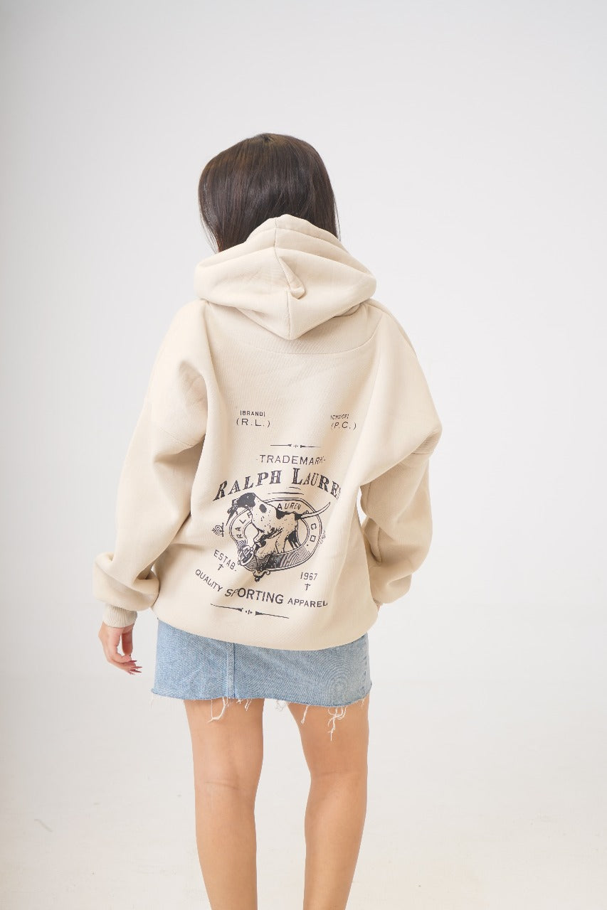 Creamy OLD MONEY Hoodie