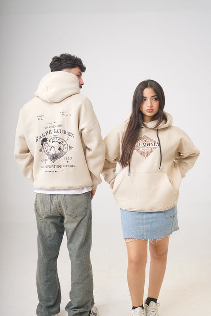 Creamy OLD MONEY Hoodie
