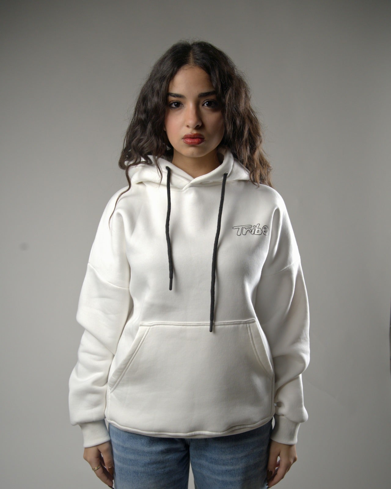 White "NARCOTIC"  Hoodie