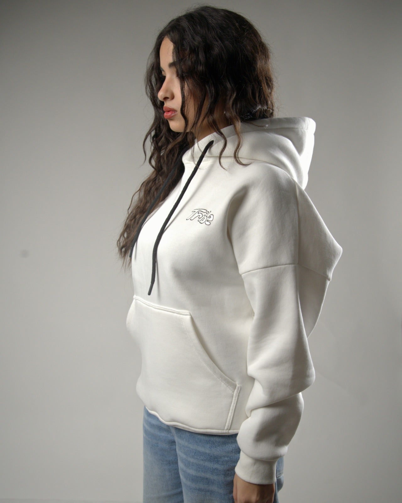 White "NARCOTIC"  Hoodie